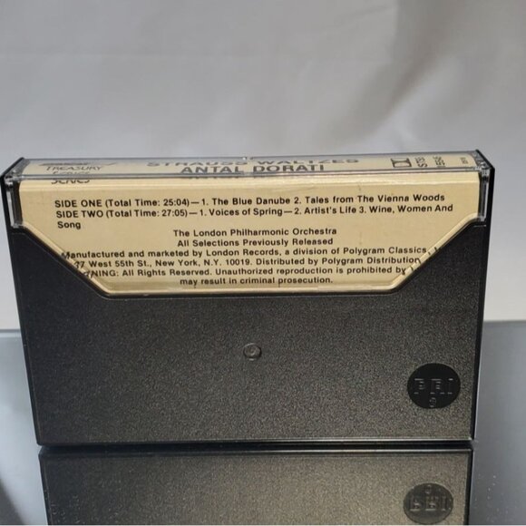 Strauss Waltzes - Antal Dorati Cassette Tape London Philharmonic Orchestra - Picture 2 of 3